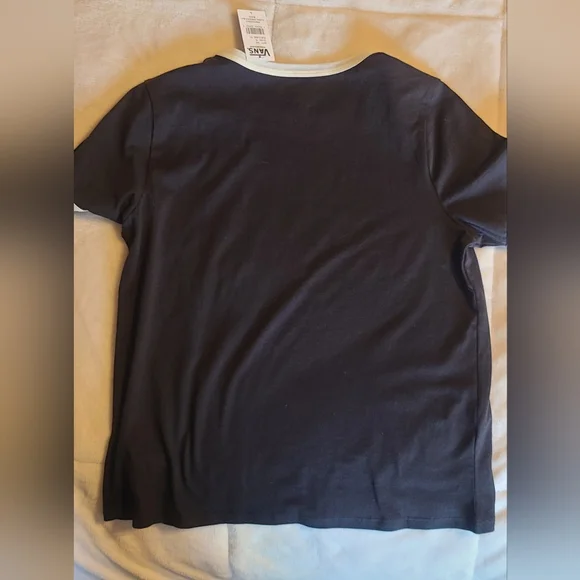 NWT VANS black Girls' shirt, size large - Picture 4 of 6